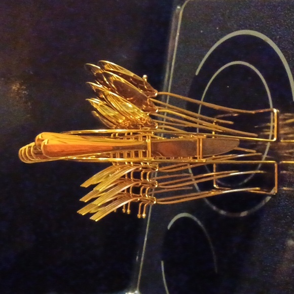 Flatware with holder gold finish over stainless steel elegant Cutlery se… - Picture 4 of 5